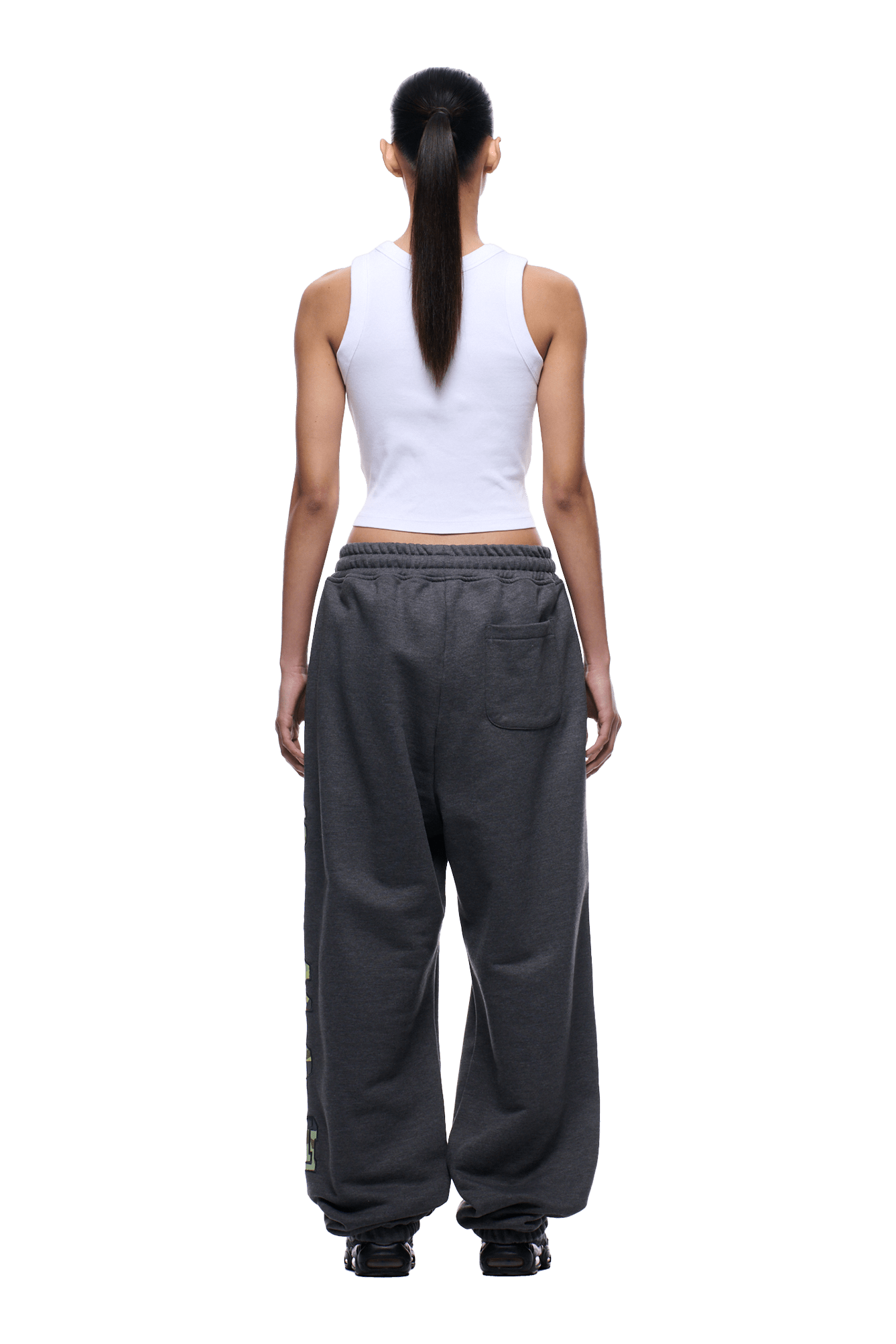 SUPER WIDE JOGGER GREY CAMO