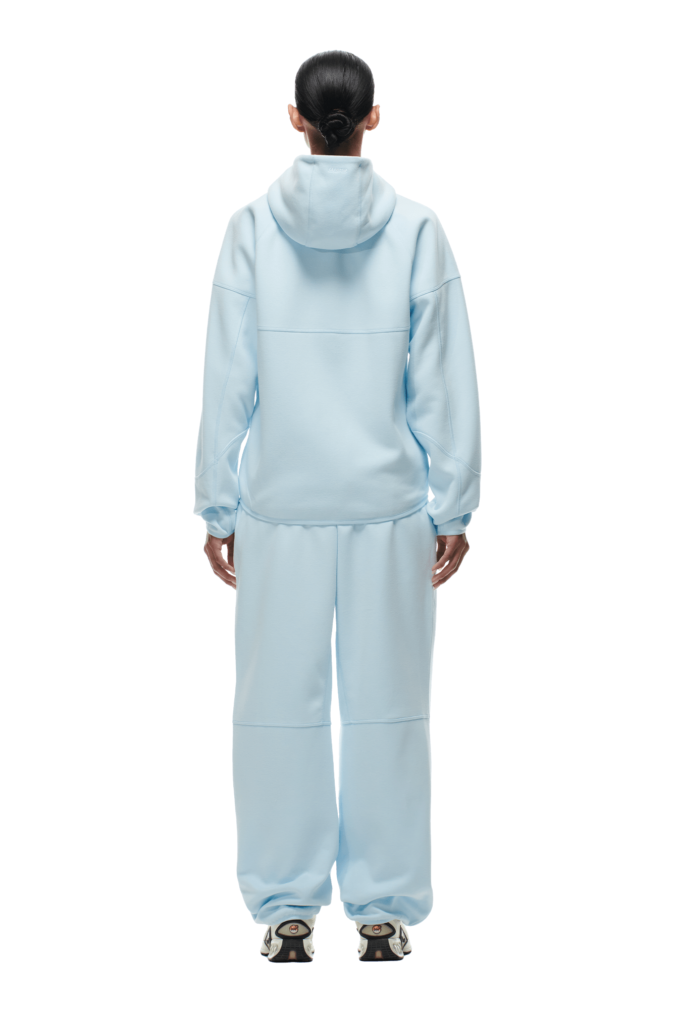 HOODED ROADMAN JACKET ICE BLUE