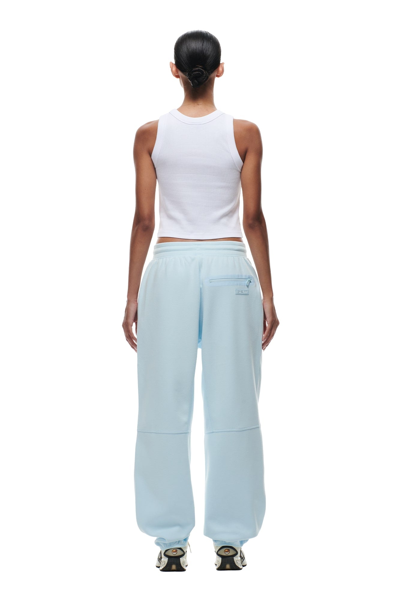 WIDE ROADMAN PANTS ICE BLUE
