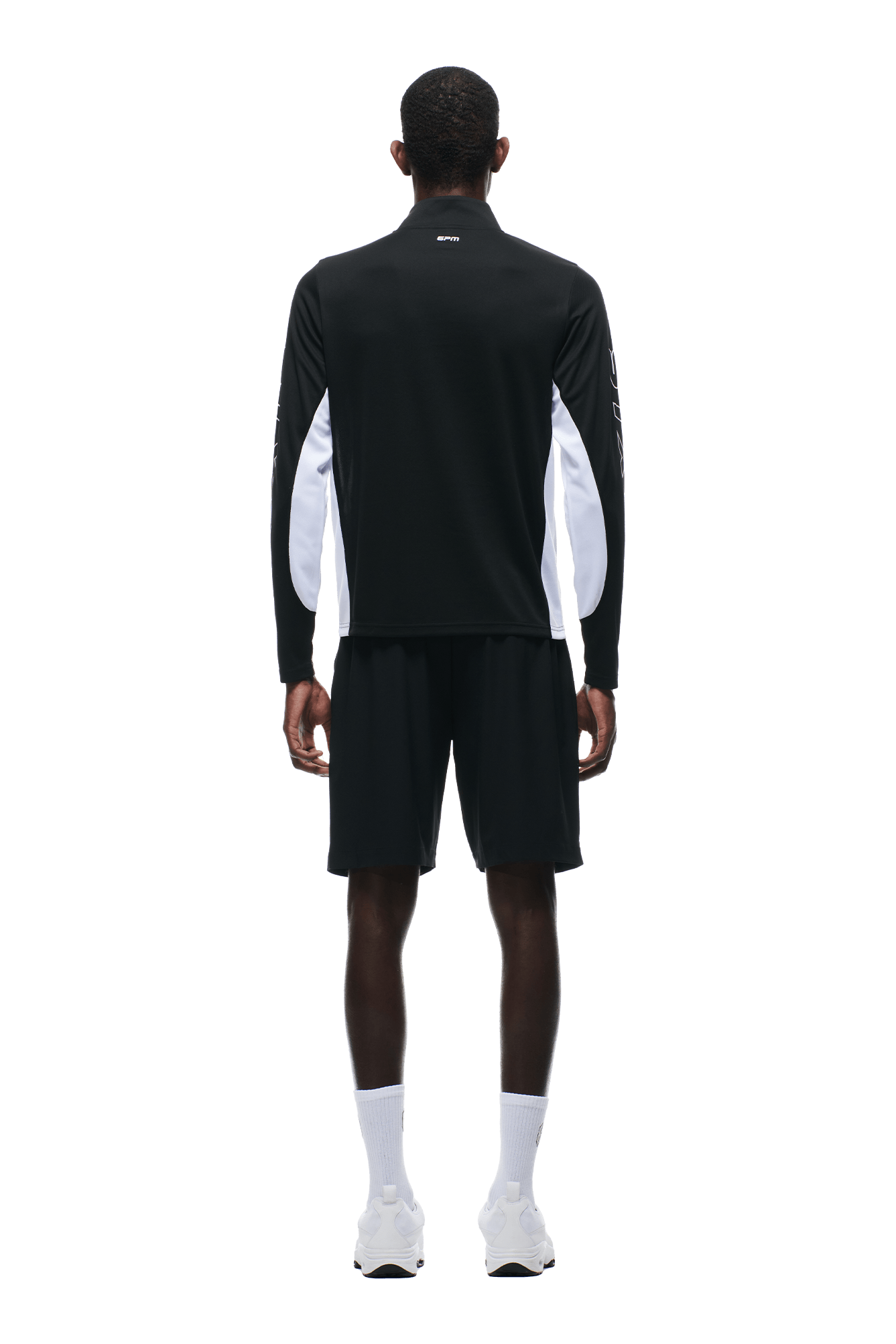 6PM SPORTS HALF-ZIP BLACK