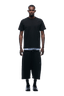 REFLECTIVE LOGO TEE BLACK