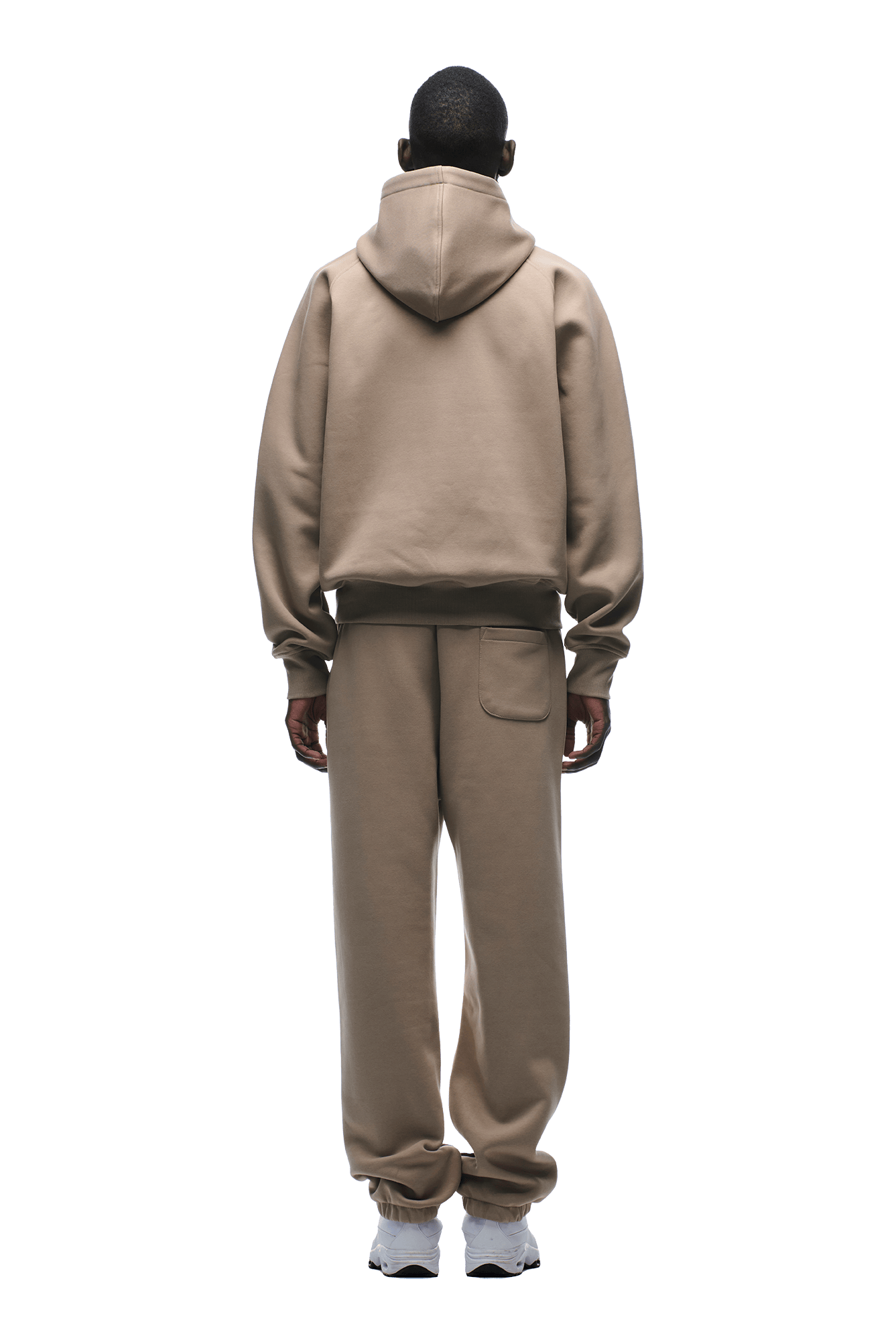 ZIP HOODIE MOCCA CREAM