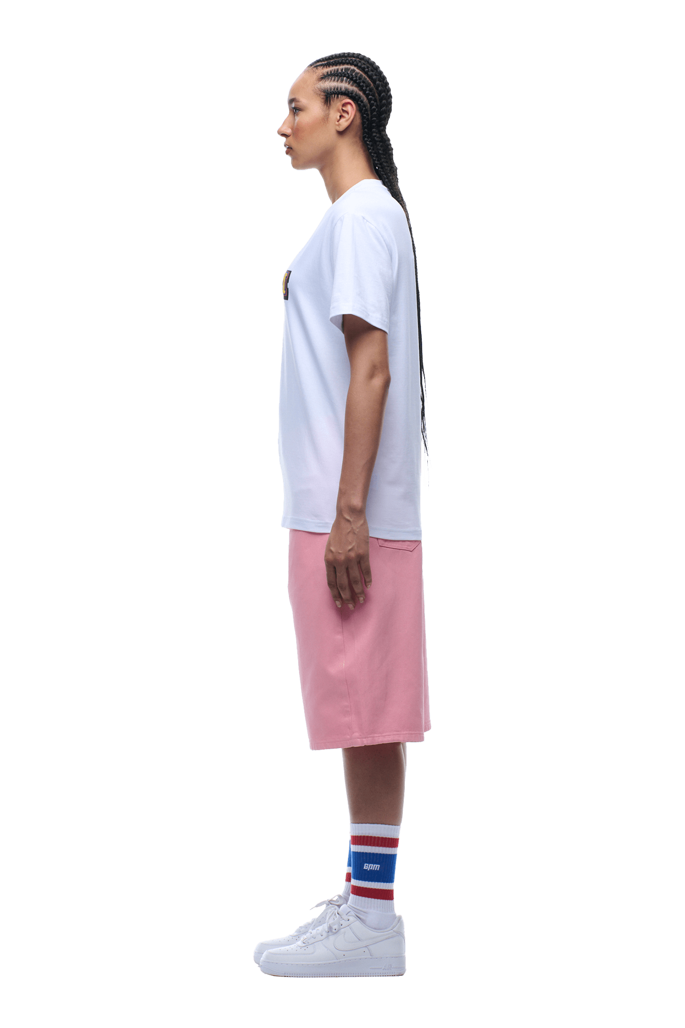 MULTI FONT TEE WHITE