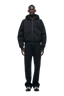 6PM+ SLIM ZIP HOODIE FADED BLACK