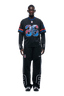 NFL LAYERED MESH LONGSLEEVE BLACK