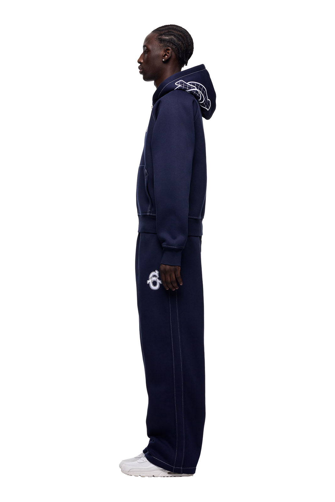 ICONS ZIP HOODIE NAUTICAL BLUE