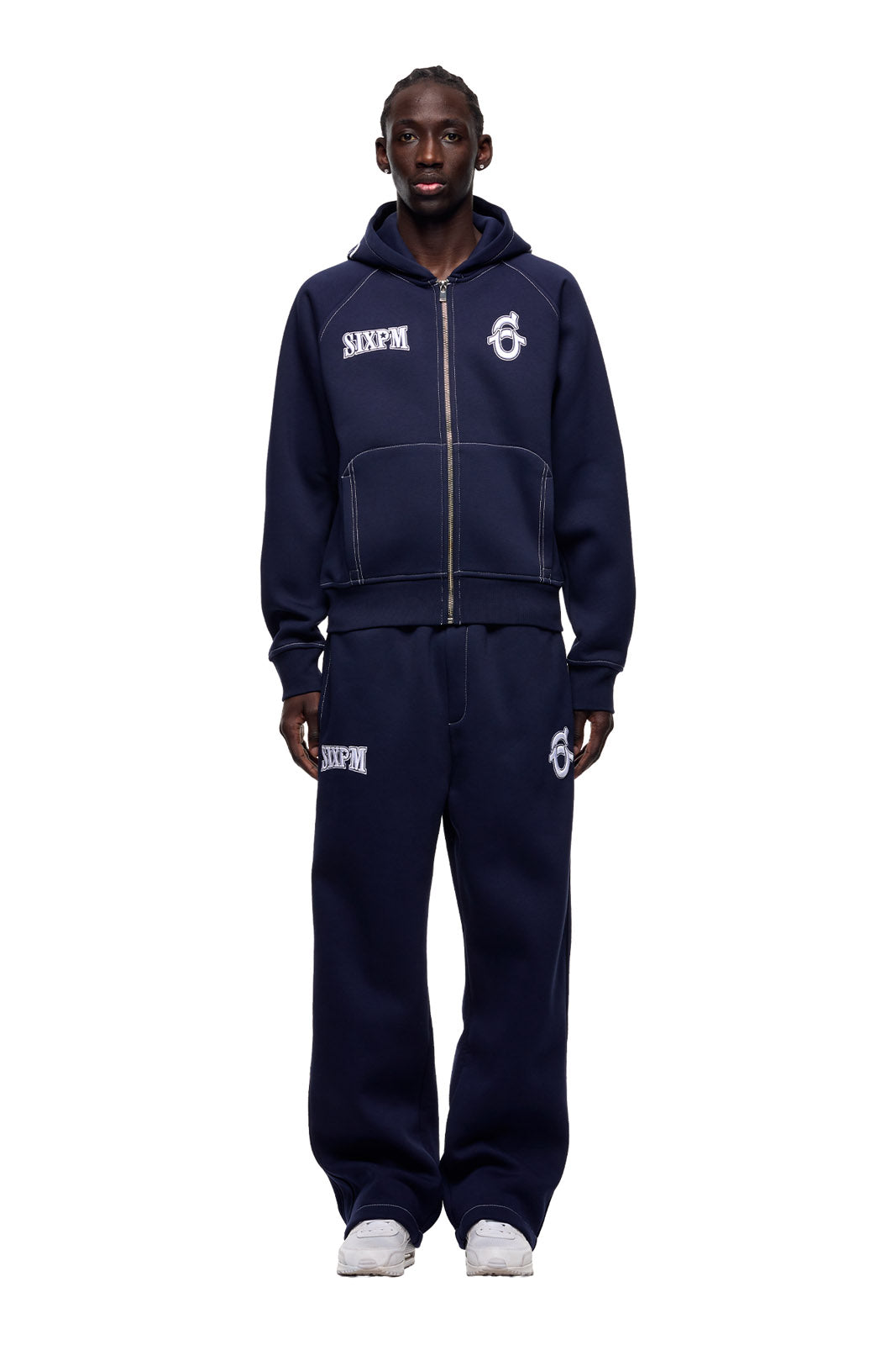 ICONS ZIP HOODIE NAUTICAL BLUE