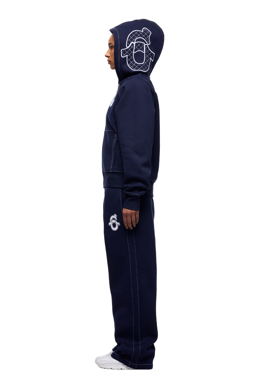 ICONS ZIP HOODIE NAUTICAL BLUE