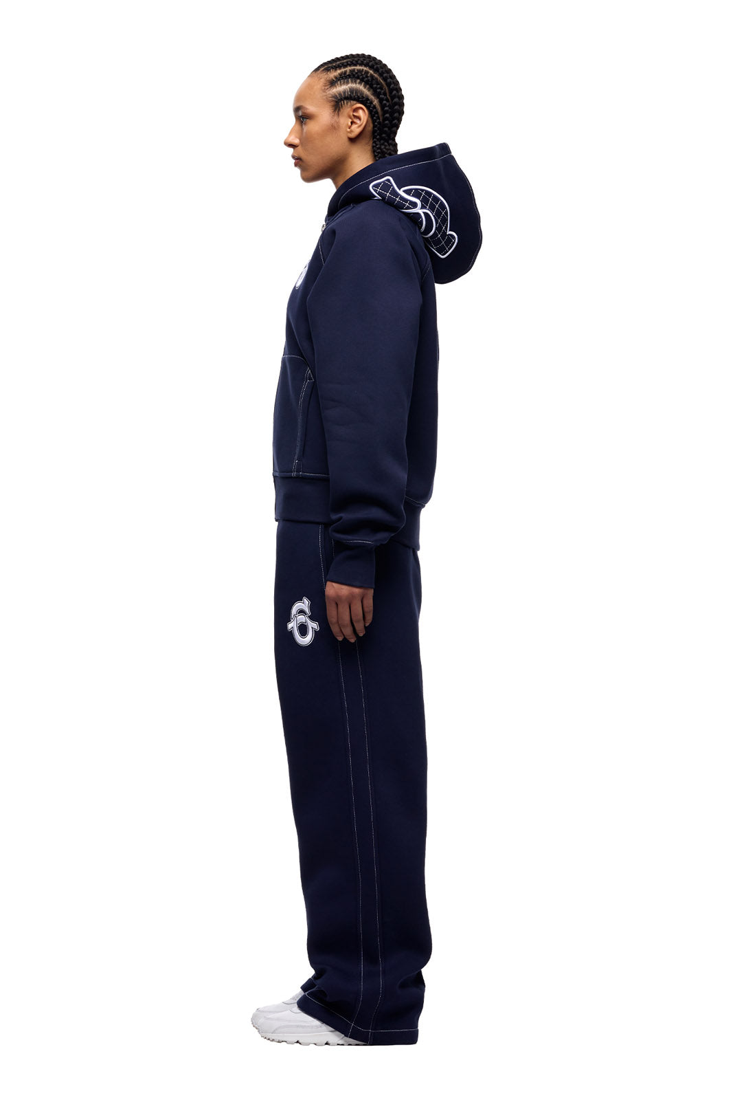 ICONS ZIP HOODIE NAUTICAL BLUE