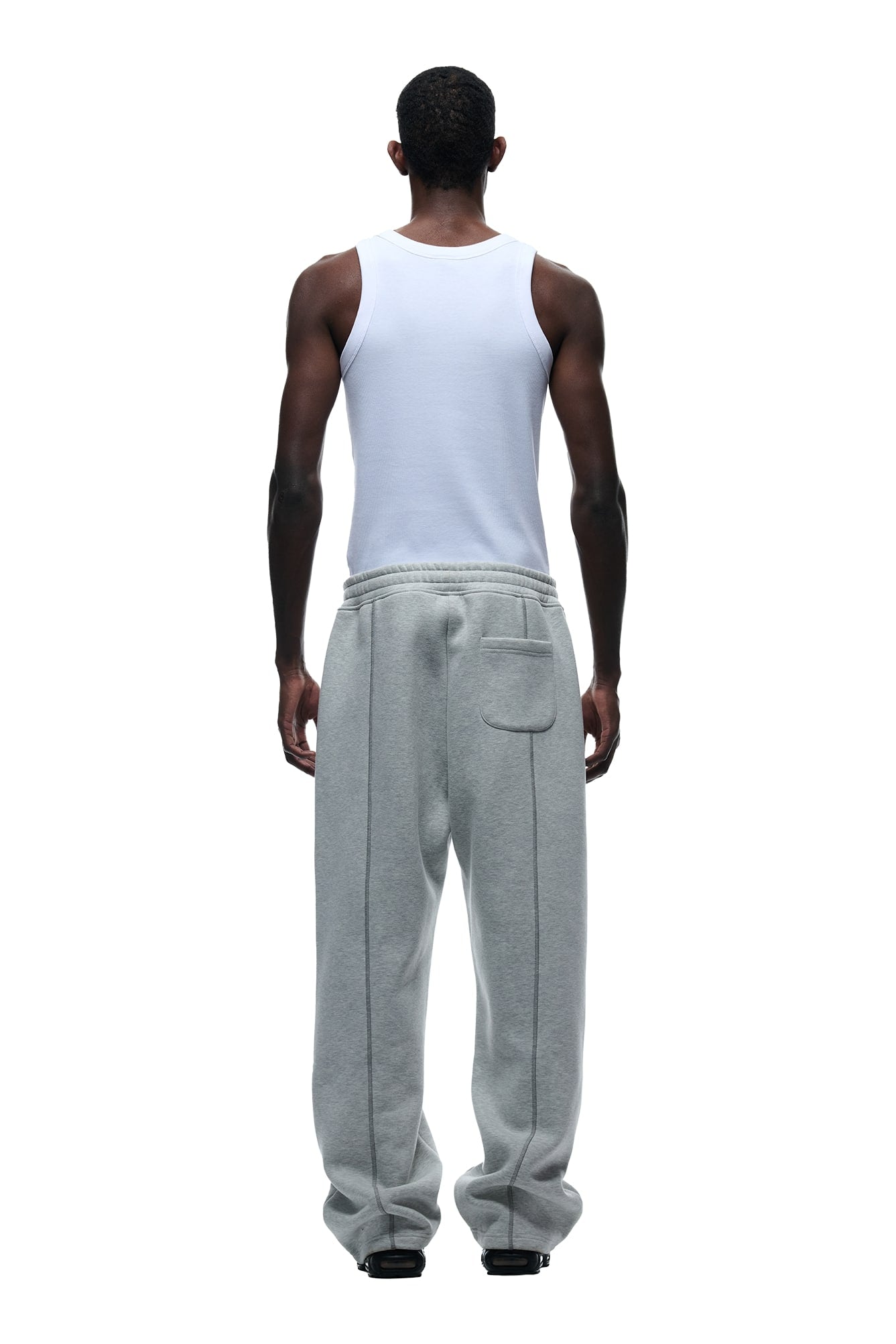 OPEN LEG COVERLOCK GREY