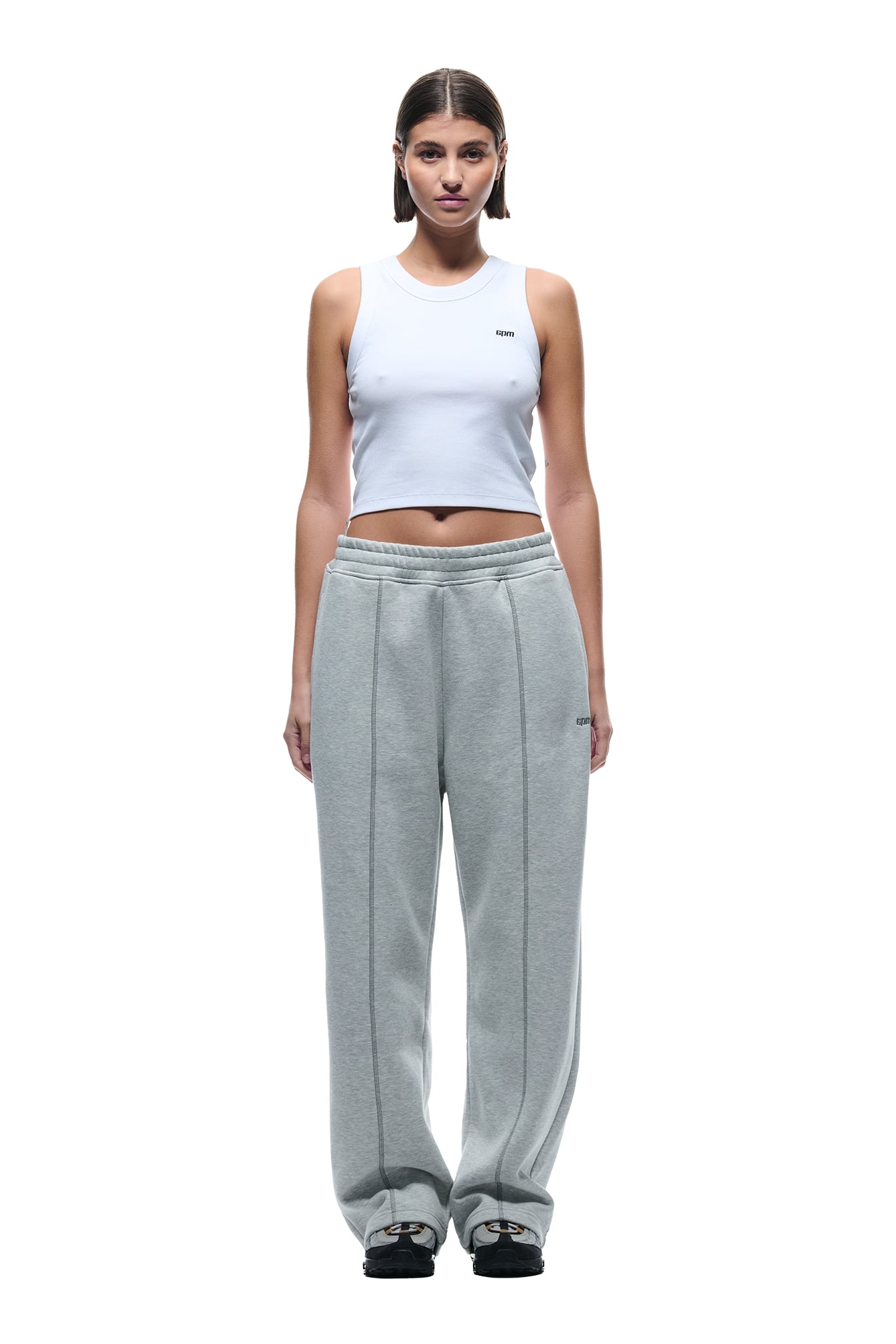 OPEN LEG COVERLOCK GREY