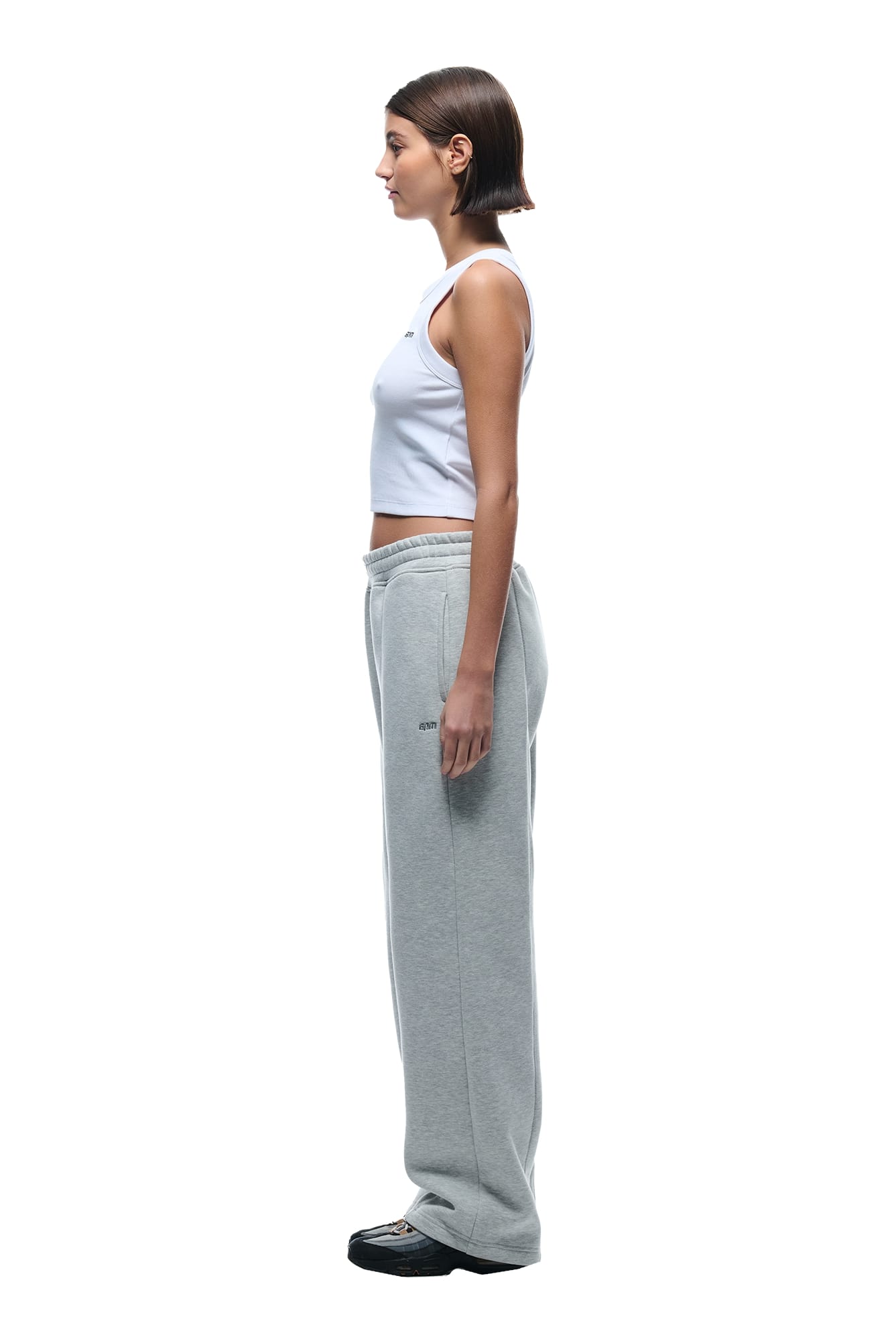 OPEN LEG COVERLOCK GREY