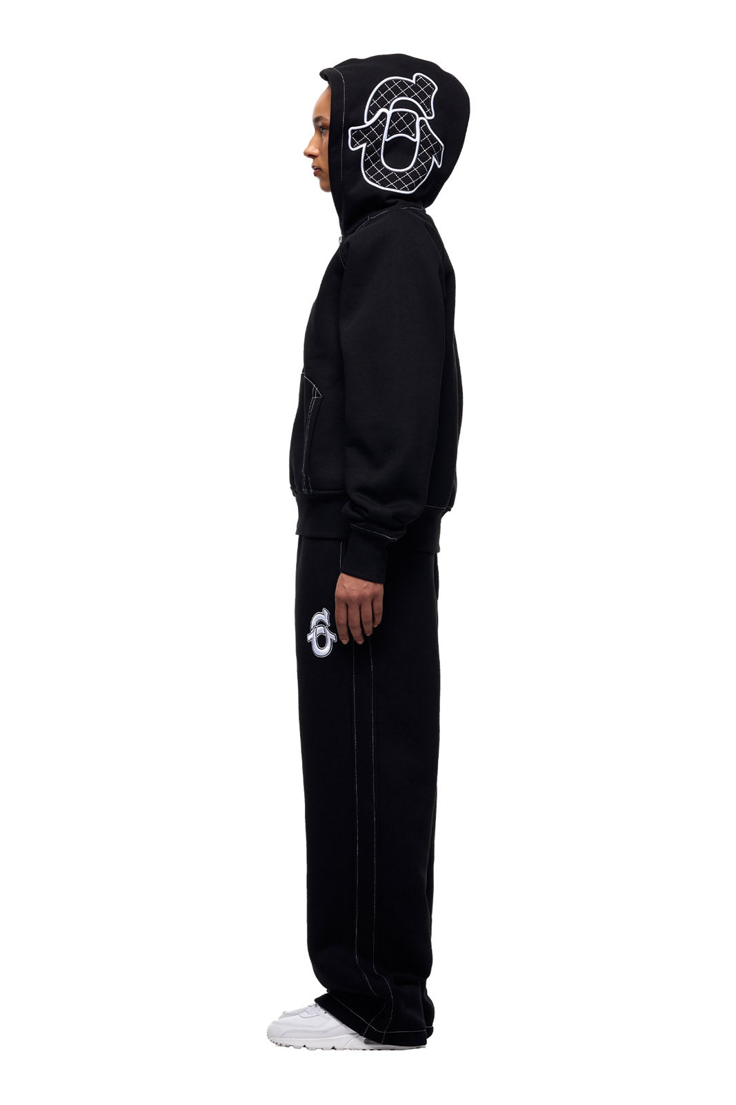 Icons Zip Hoodie Black | 6PM® x True Religion®