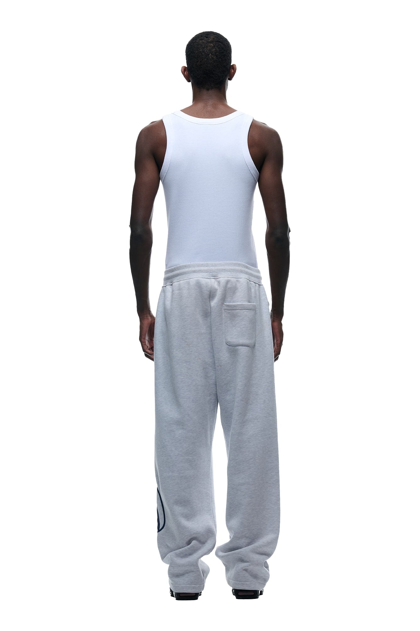 WAVE LOGO OPEN LEG LIGHT GREY