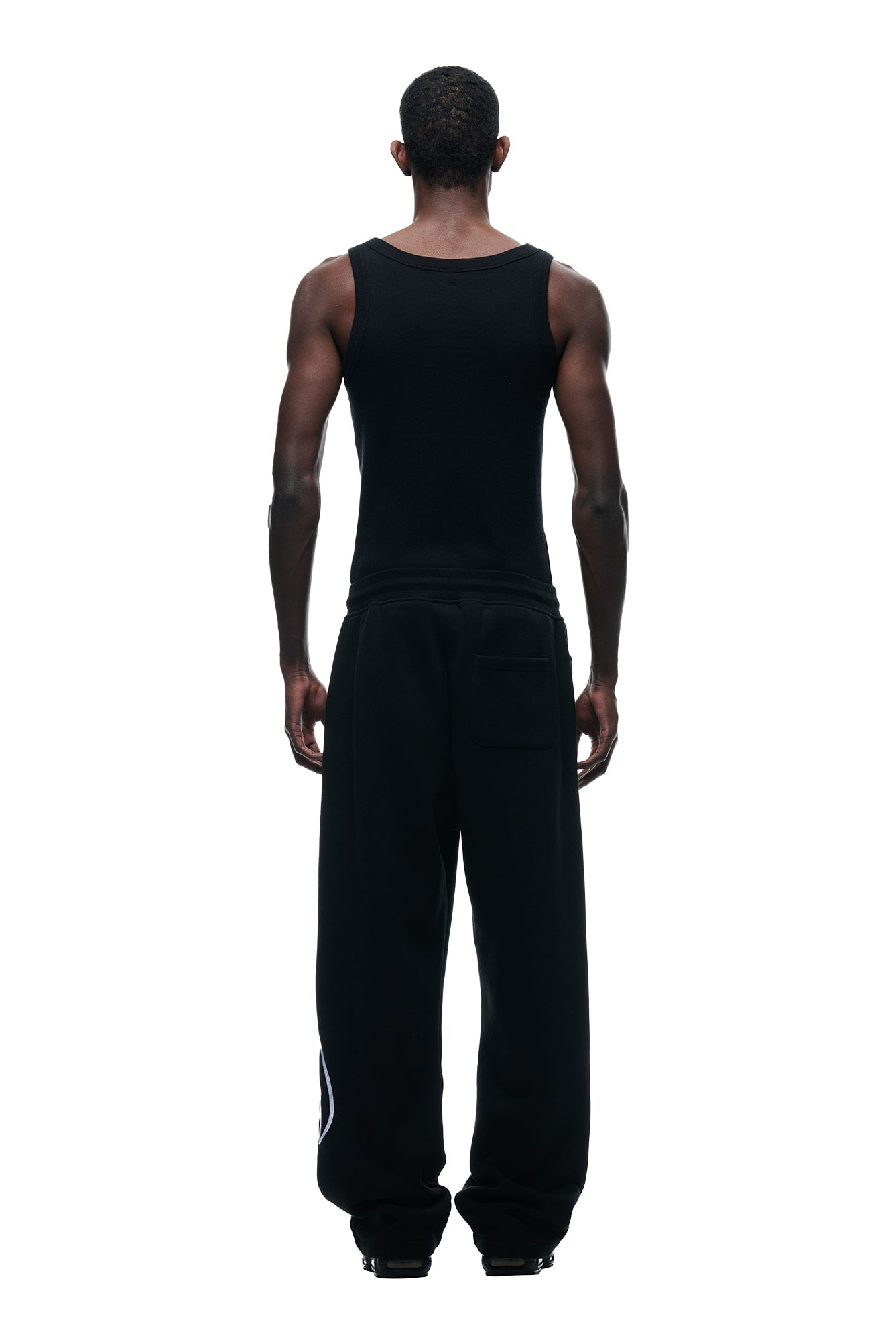 WAVE LOGO OPEN LEG BLACK