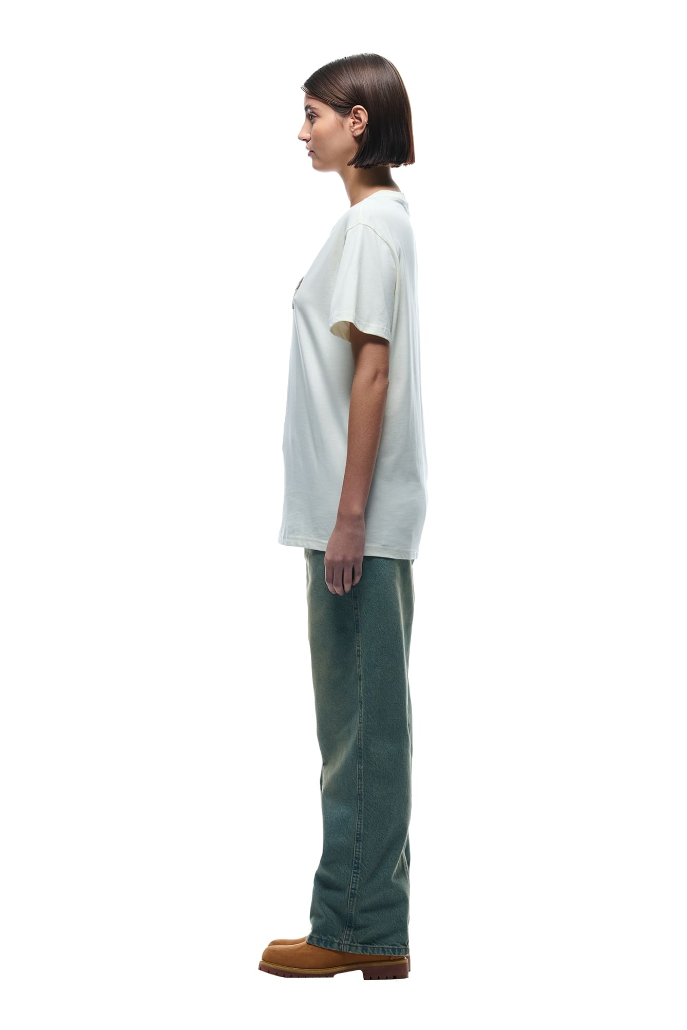 GRAFITTY CAMO T-SHIRT MARSHMALLOW