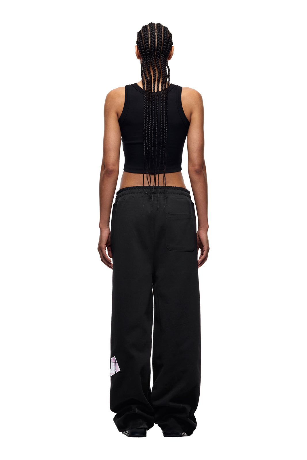 X-TRA WIDE JOGGER BLACK