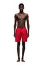 SEERSUCKER SWIM SHORTS CHERRY BONBON