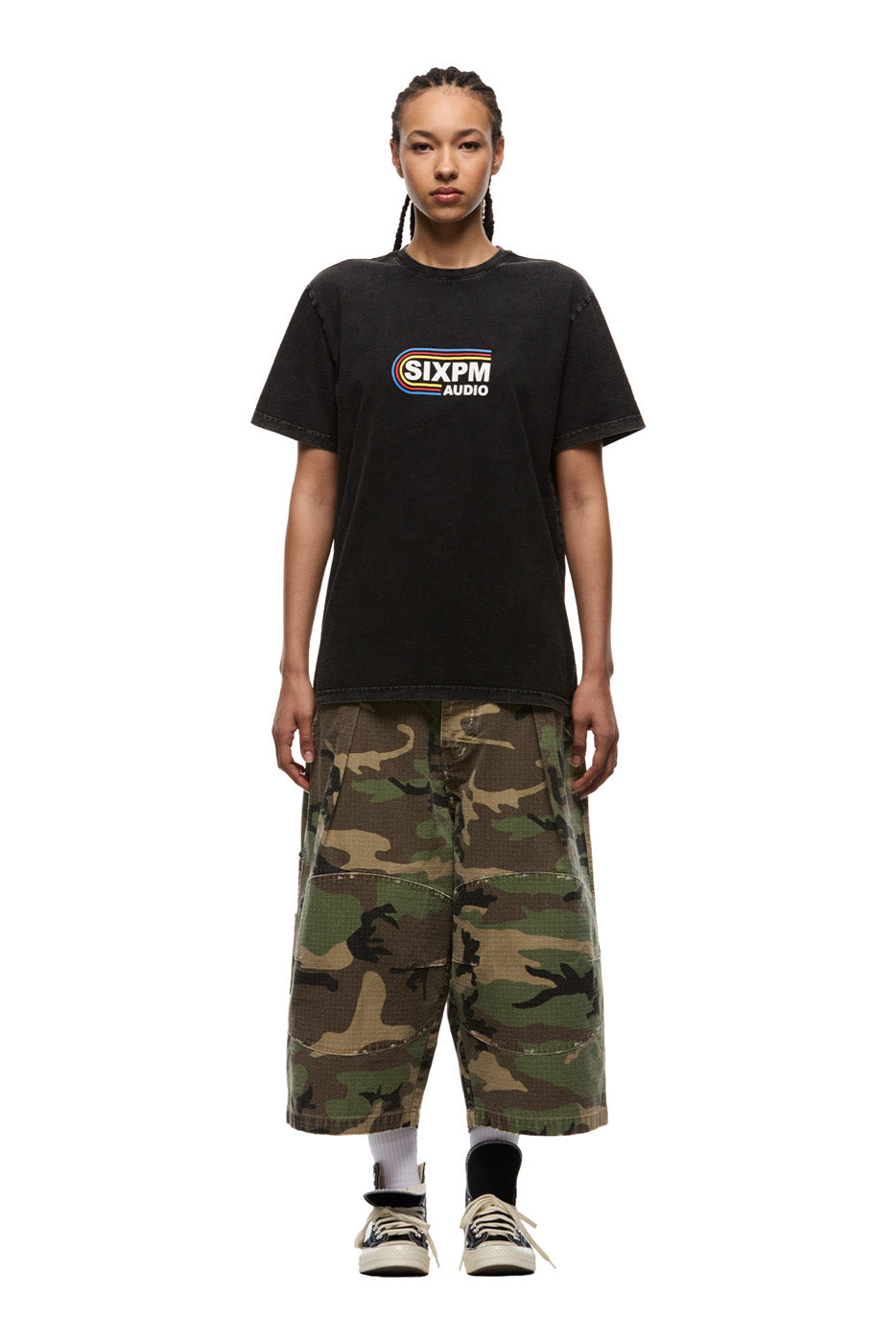 RAINBOW STUDIOS TEE BLACK