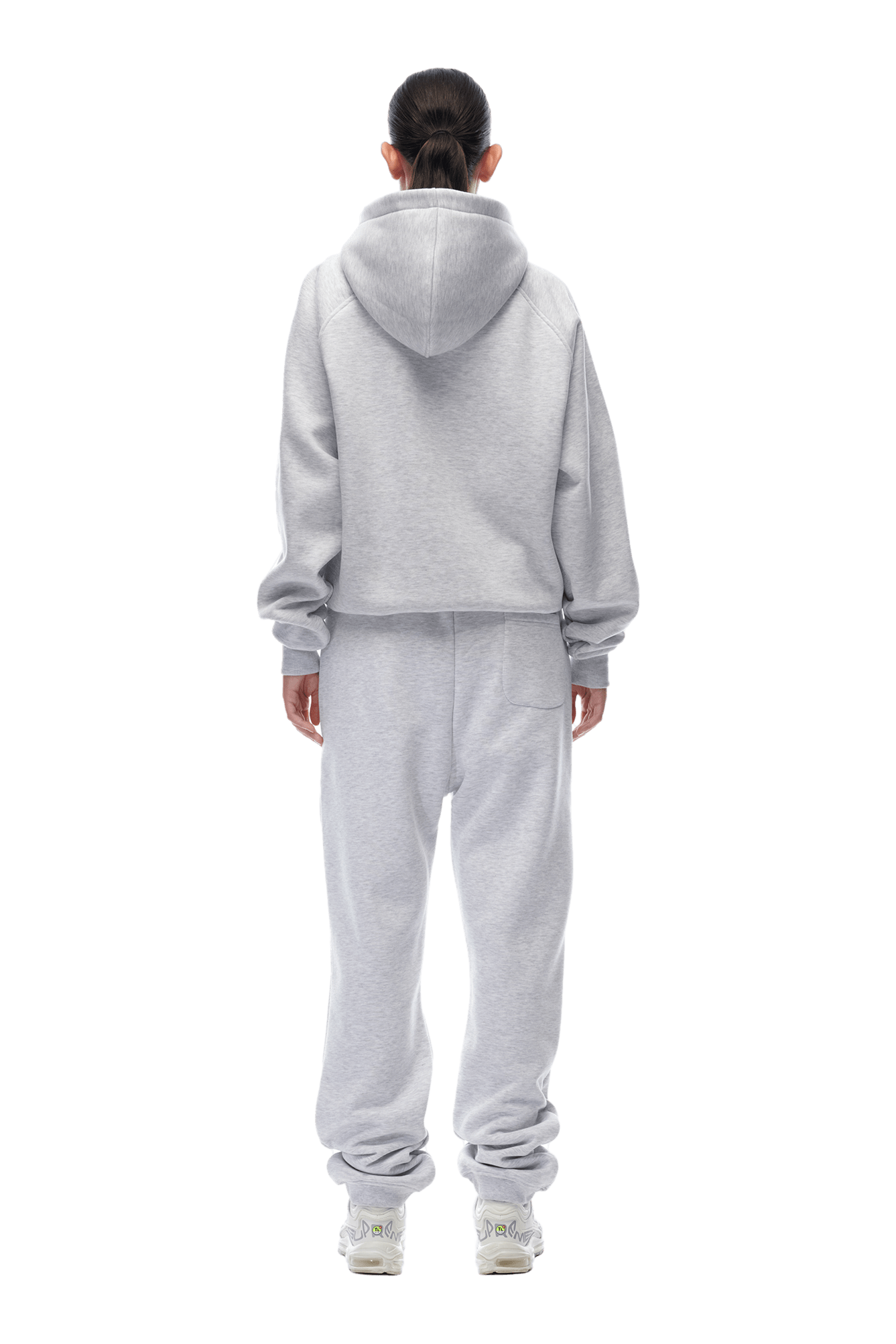 ZIP HOODIE LIGHT GREY