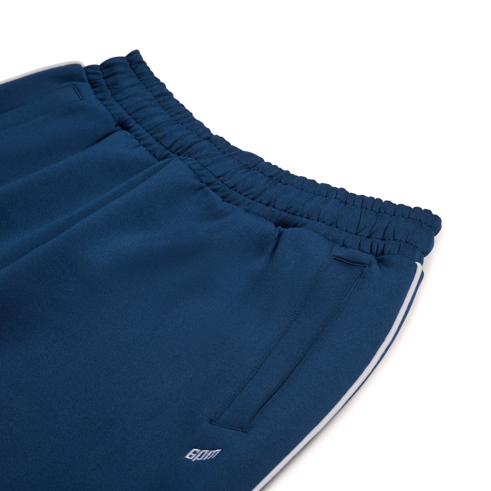 NEOPRENE TRACK PANTS NAVY