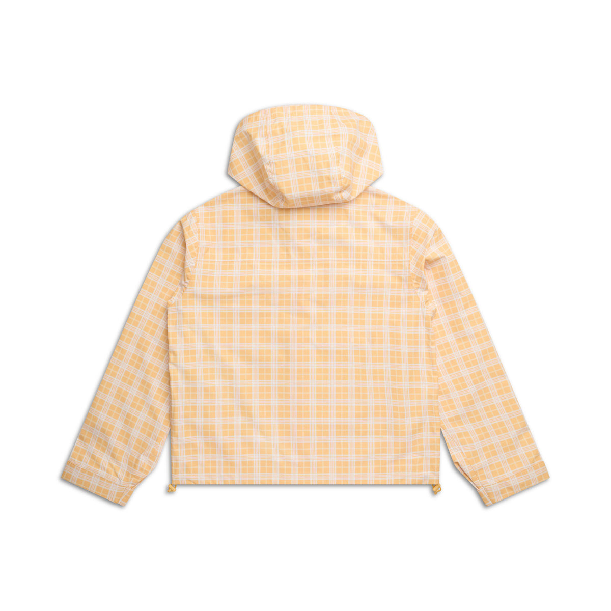 PLAID SHELL JACKET PASTEL PEACH
