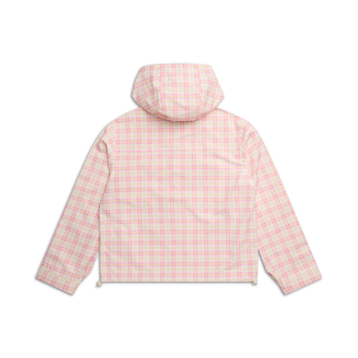 PLAID SHELL JACKET BUBBLEGUM PINK