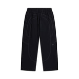SOLID EVERYDAY TRACK PANTS BLACK