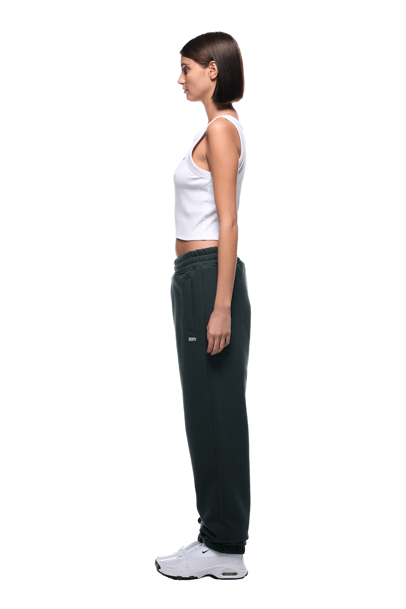 CUFF JOGGER DARK EMERALD