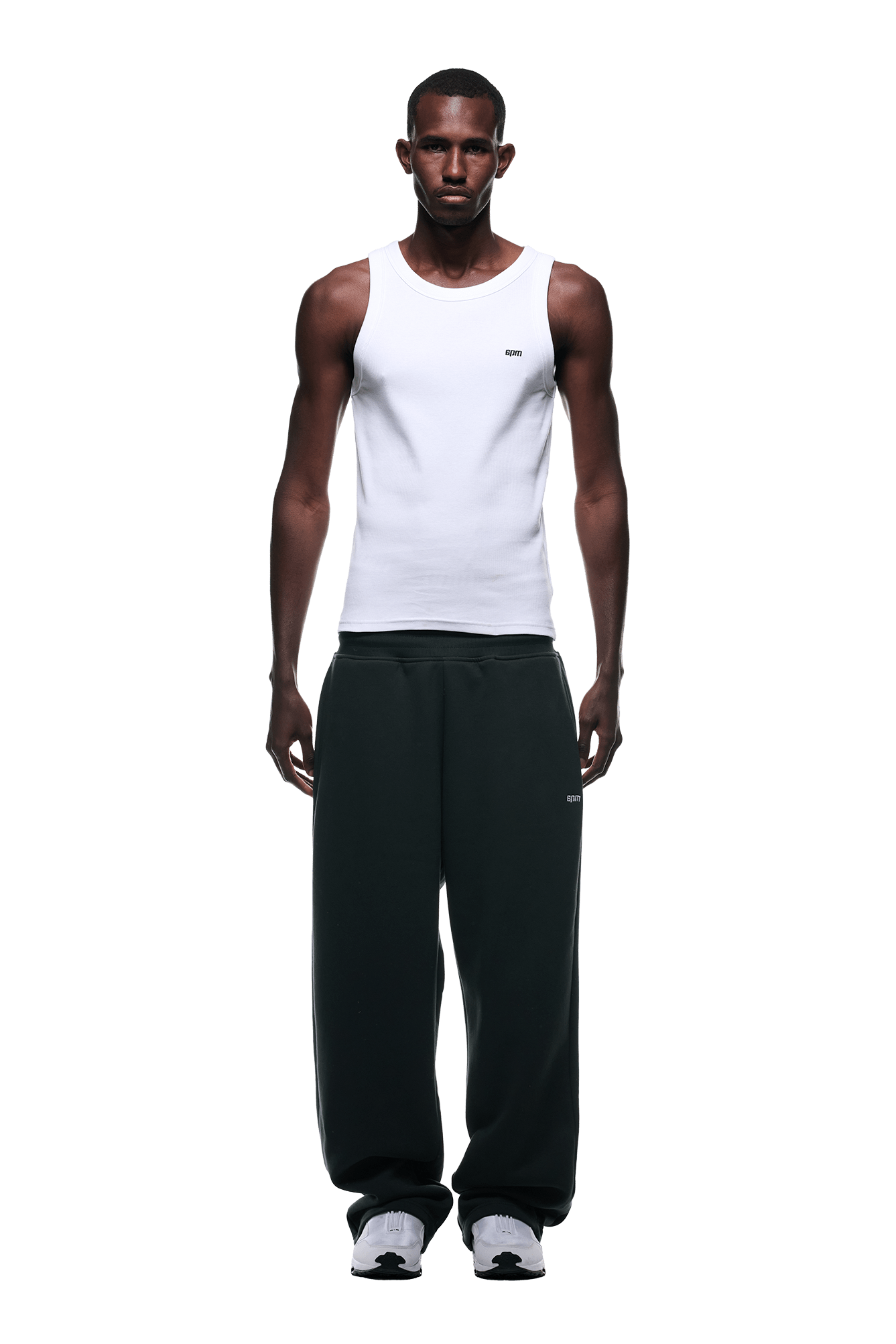 OPEN LEG JOGGER DARK EMERALD