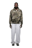 DOT CAMO ZIP HOODIE GREEN