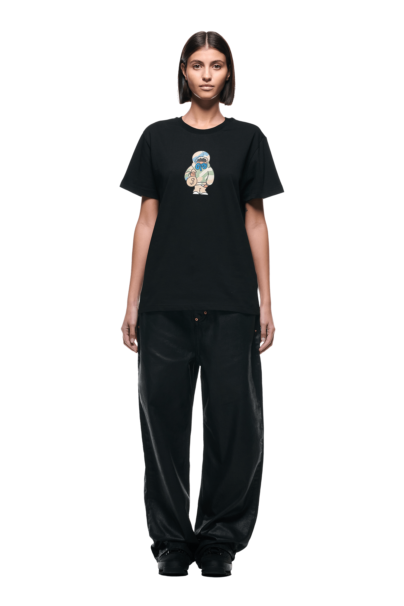 MONEY GUY TEE BLACK