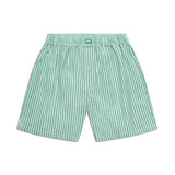 WOVEN BOXER SHORTS GREEN/WHITE