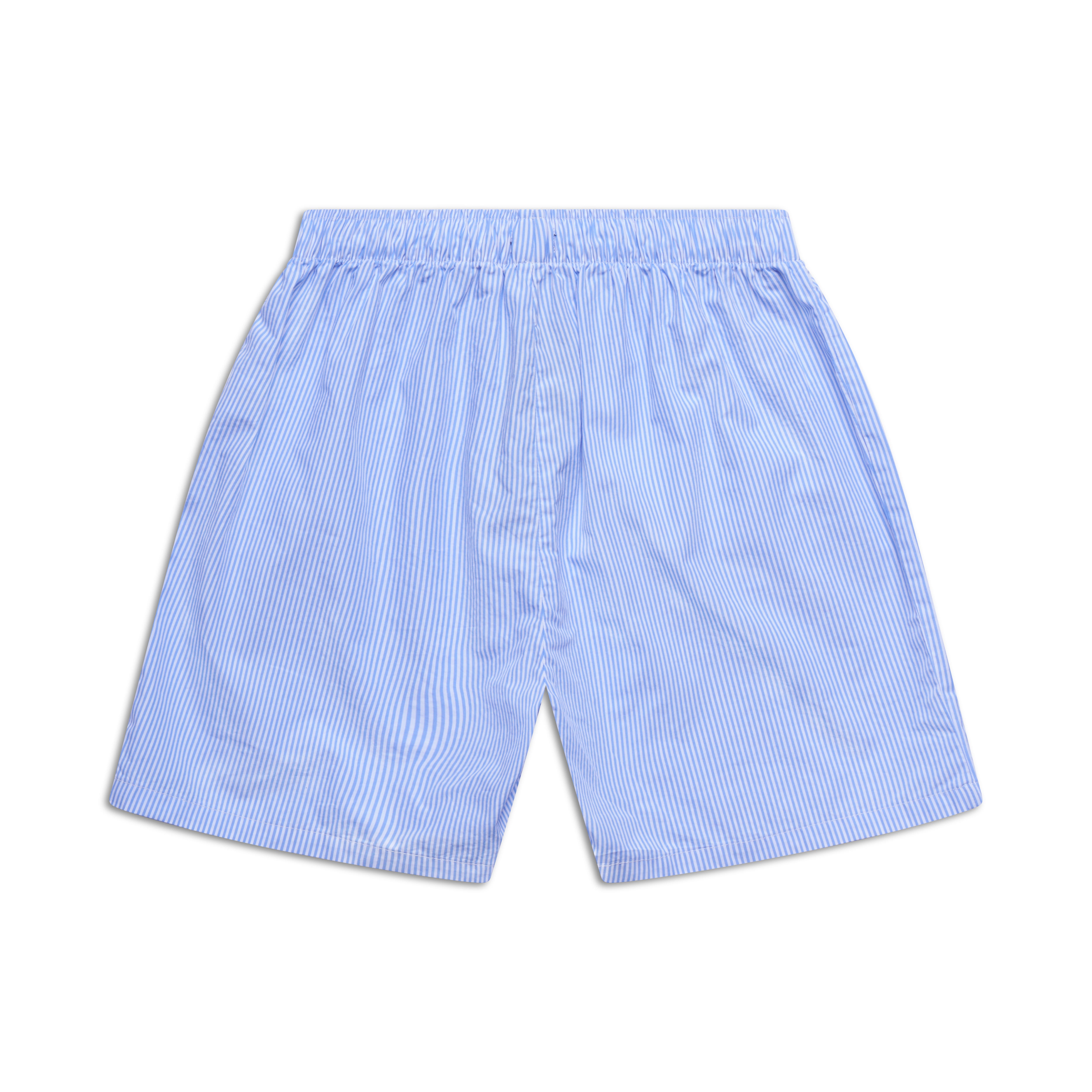 WOVEN BOXER SHORTS MISTY BLUE/WHITE