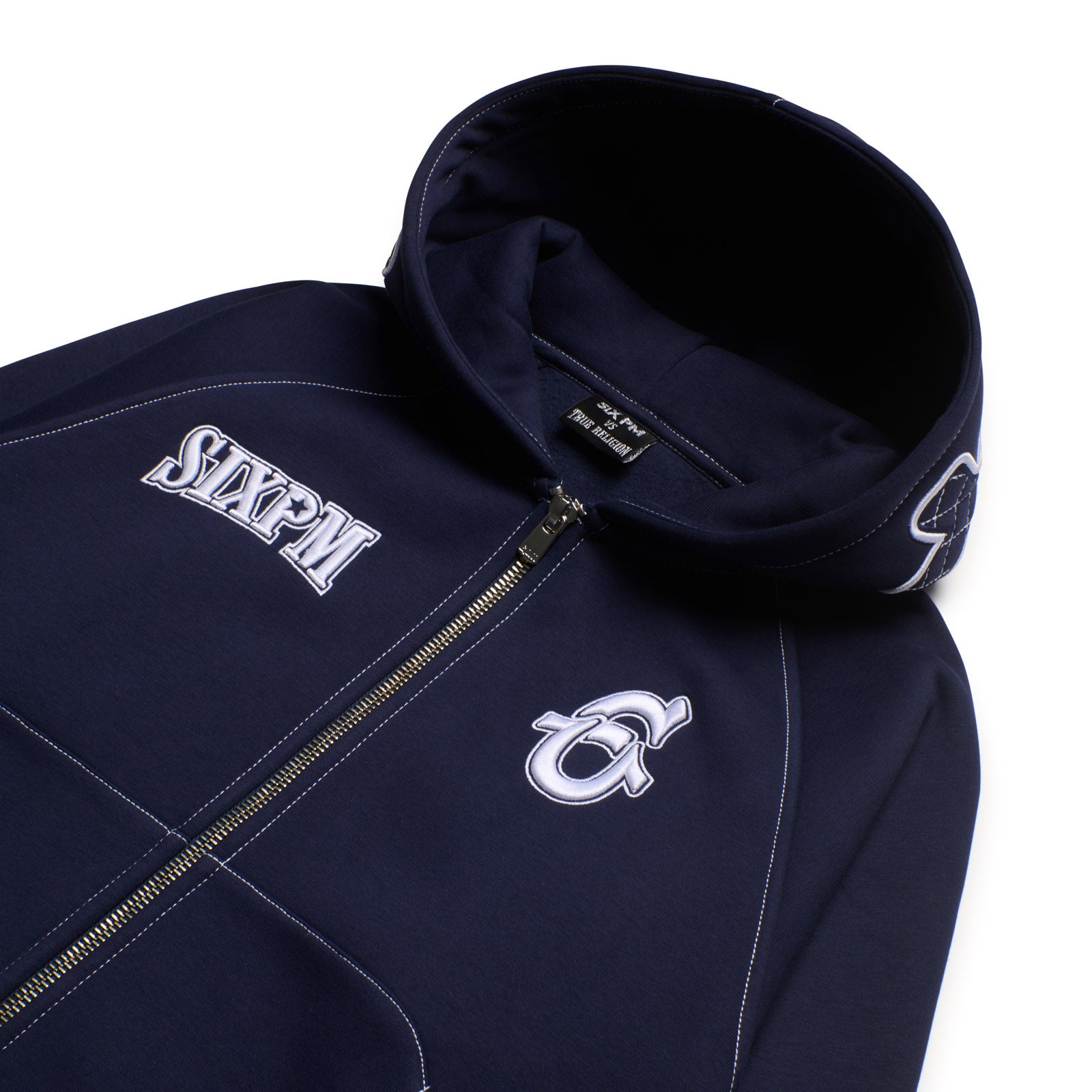 Icons Zip Hoodie Nautical Blue | 6PM® x True Religion®