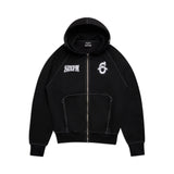 ICONS ZIP HOODIE BLACK