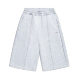 6PM+ LONG SHORTS LIGHT GREY MELANGE