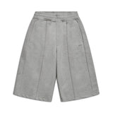 6PM+ LONG SHORTS GREY MELANGE