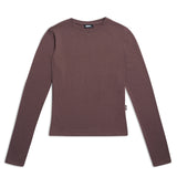 WMNS LONGSLEEVE STONE BROWN