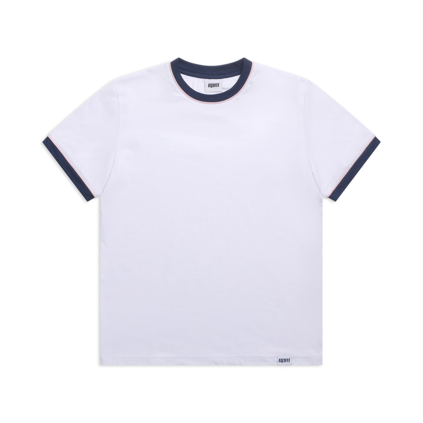 PIPING TEE WHITE