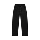 6PM+ STRAIGHT REGULAR DENIM BLACK RAW