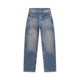 6PM+ STRAIGHT REGULAR DENIM MEDIUM BLUE