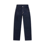 6PM+ STRAIGHT REGULAR DENIM DARK BLUE RAW