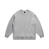 6PM+ CREWNECK '26 MID GREY MELANGE