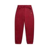 6PM+ BAGGY CUFFED JOGGER WINE RED