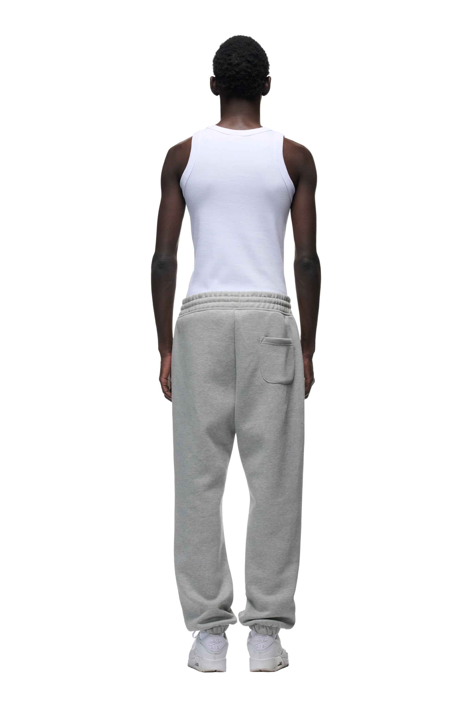 CUFF JOGGER GREY MELANGE