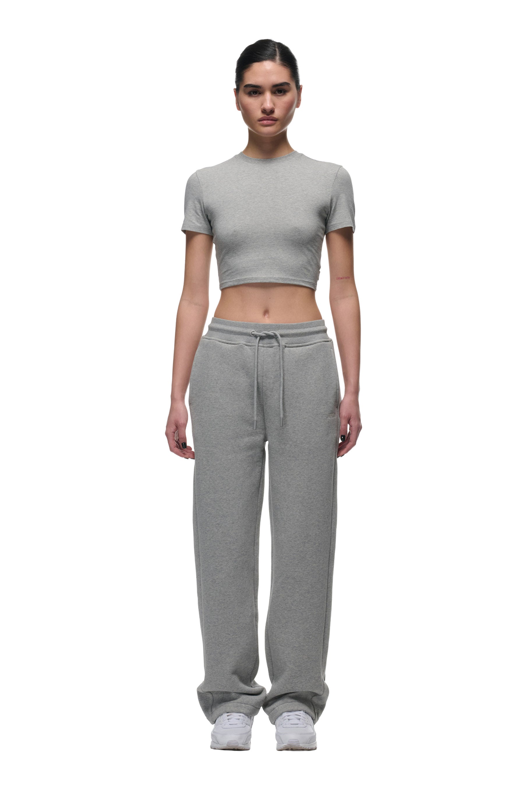 WMNS OPEN LEG GREY MELANGE