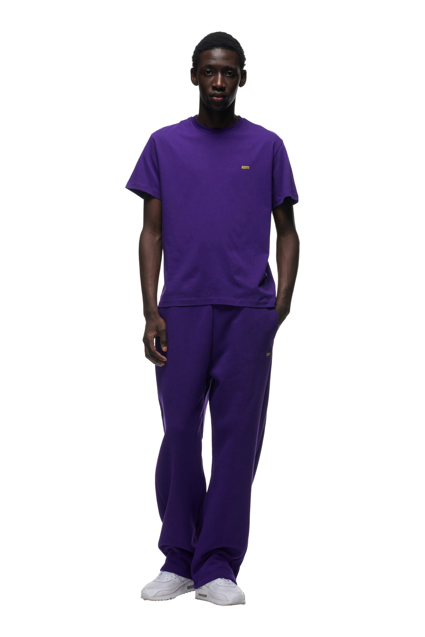 T-SHIRT REGULAR FIT CYBER PURPLE