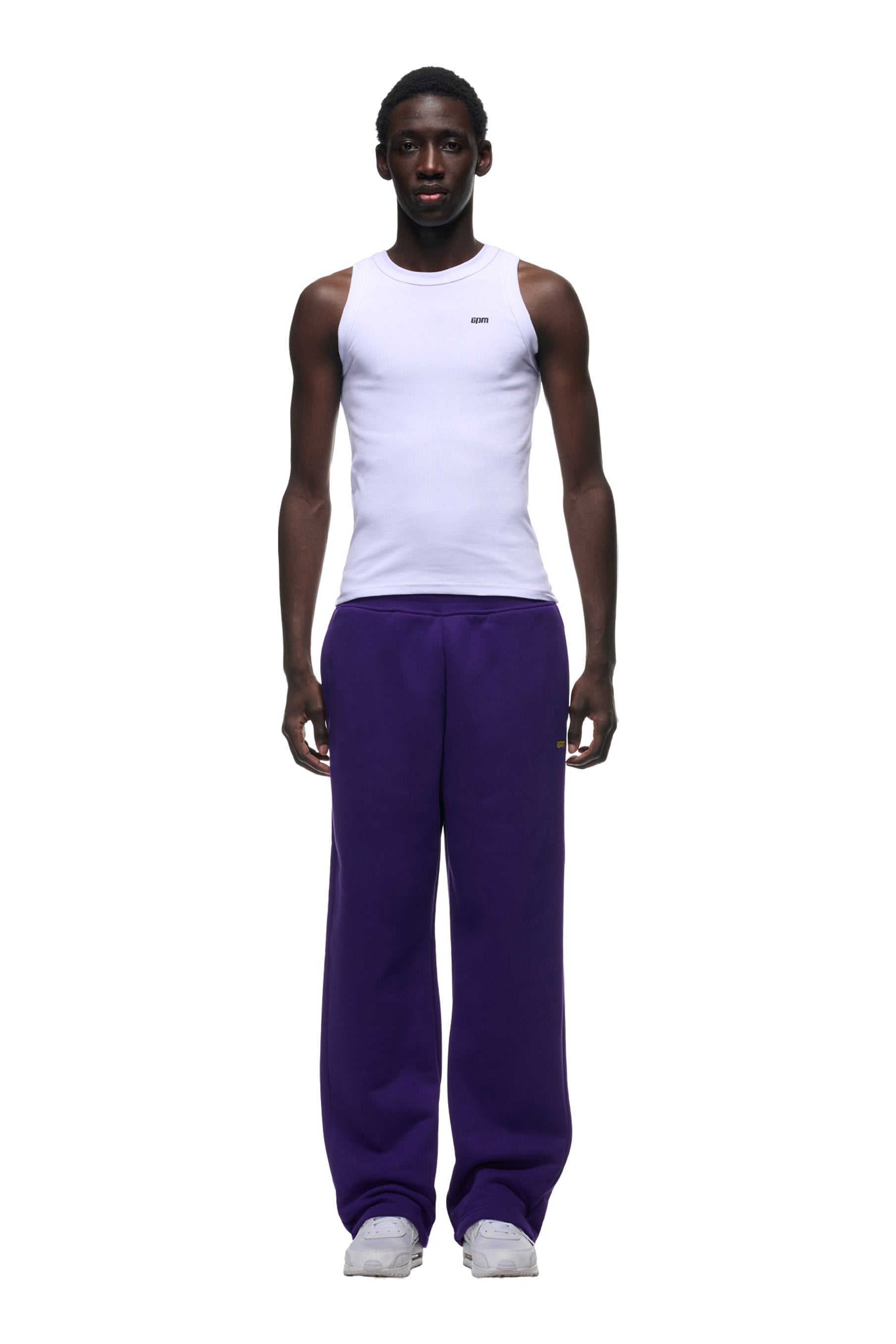 OPEN LEG JOGGER CYBER PURPLE