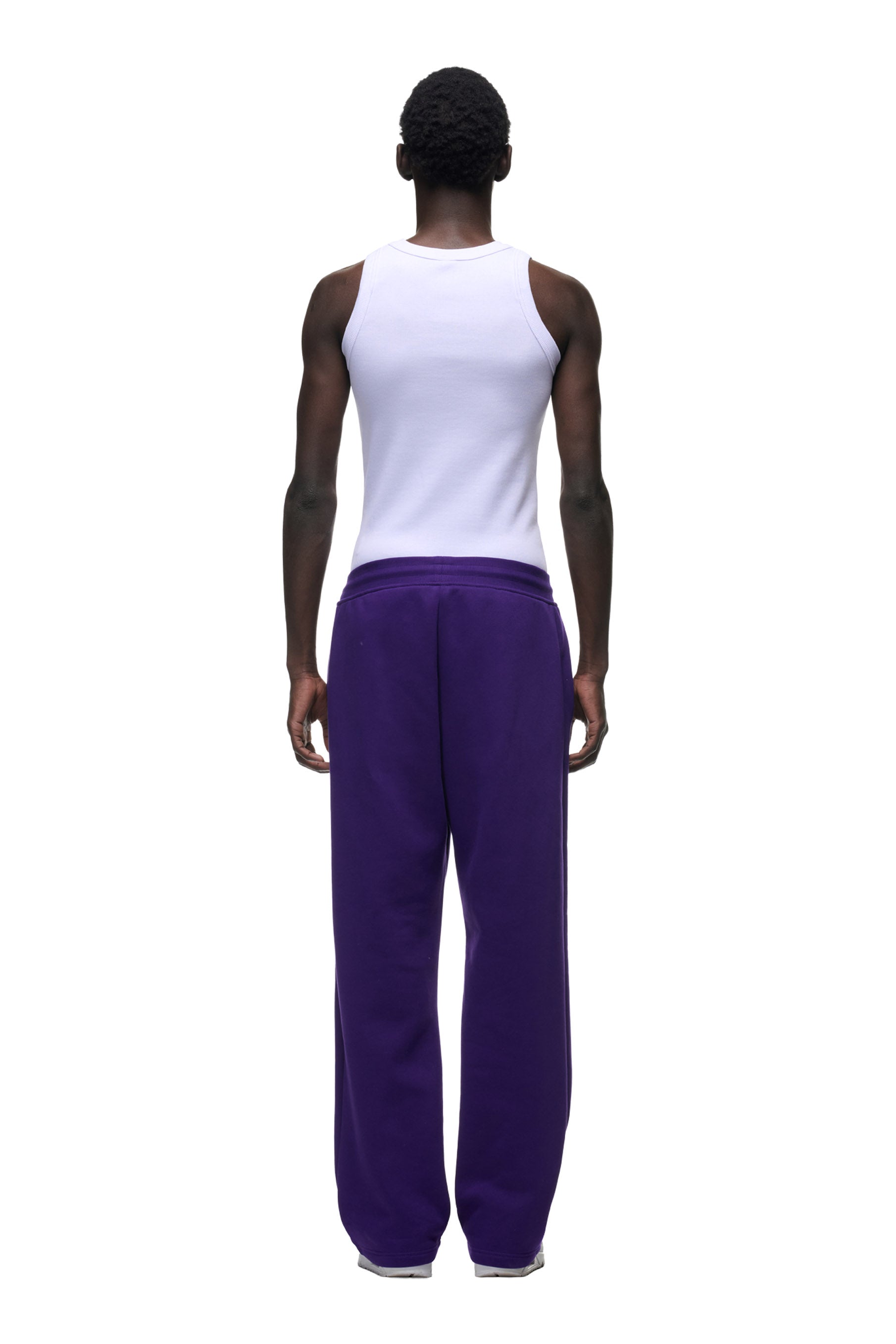 OPEN LEG JOGGER CYBER PURPLE